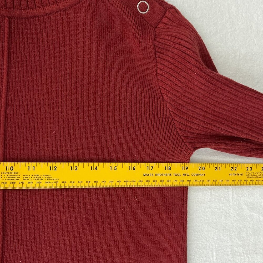 Cabi Pushover Convertible Button Snap Cowlneck Sw… - image 8